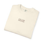 Prayer Works Cross T‑Shirt — Garment-Dyed Christian Tee