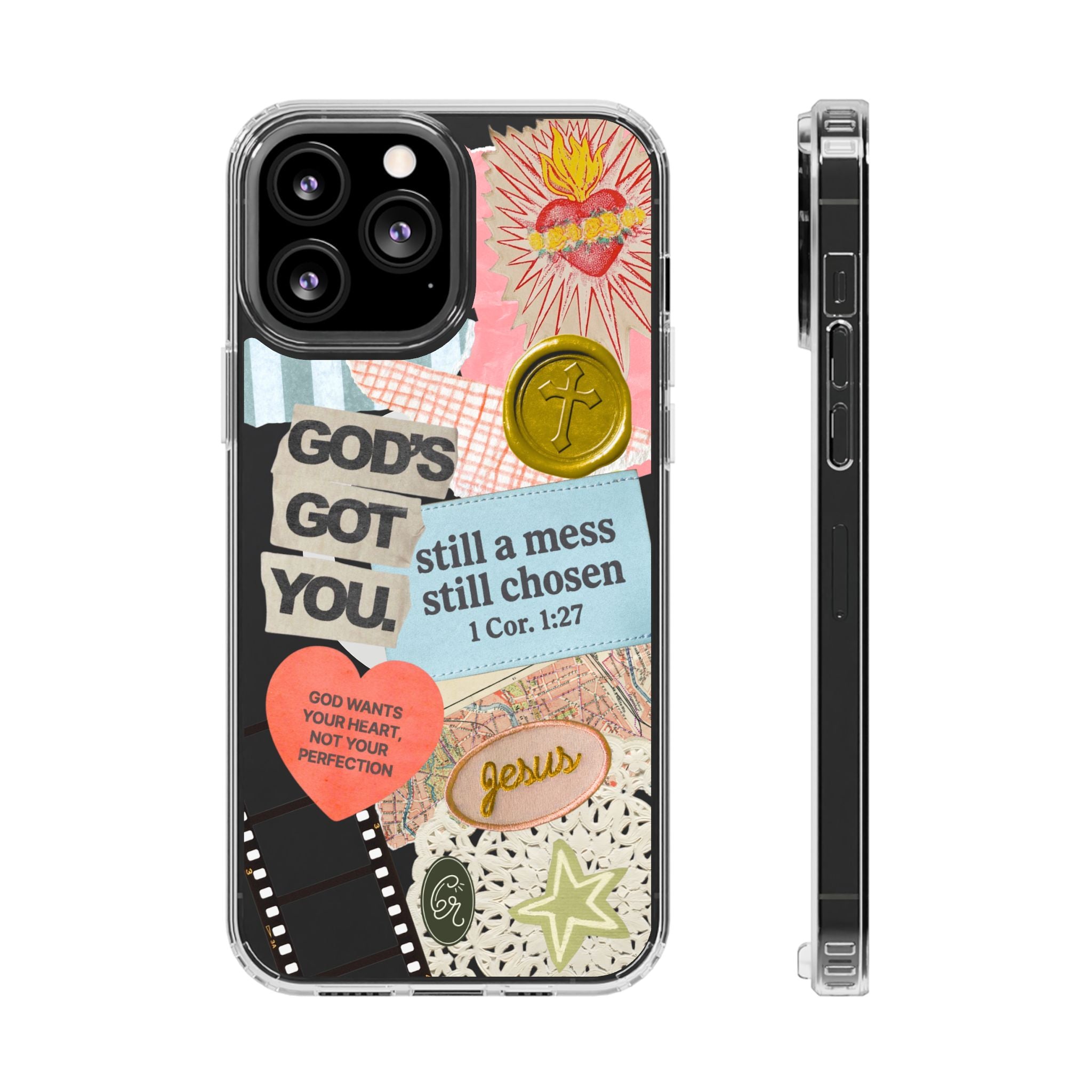 Still A Mess, Still Chosen Phone Case (Colorful) | MagSafe iPhone Case