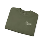Prayer Works Crewneck Sweatshirt | Faith Cross Graphic Pullover