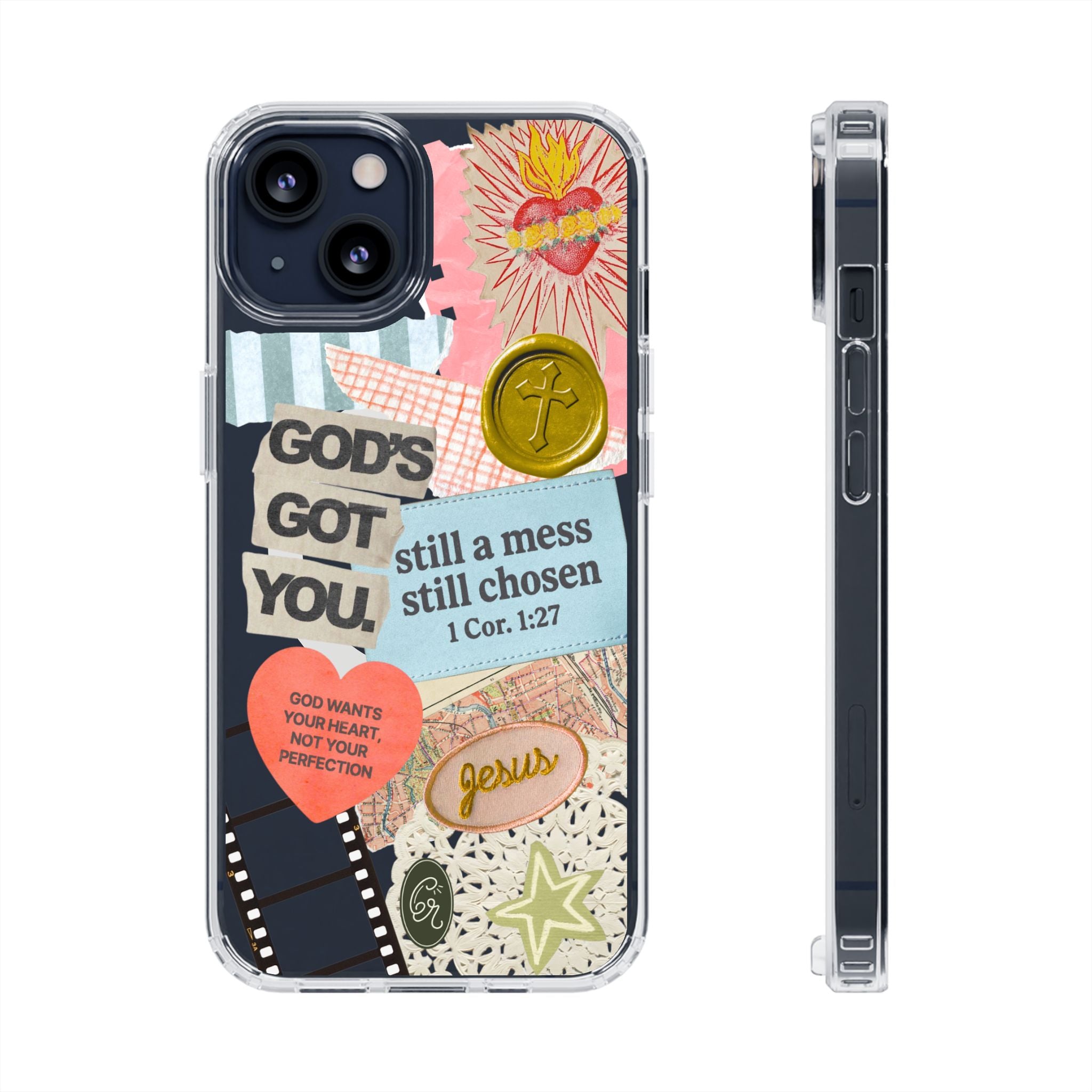 Still A Mess, Still Chosen Phone Case (Colorful) | MagSafe iPhone Case