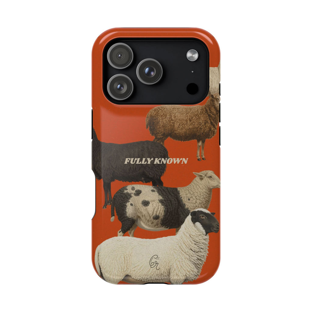 Red Fully Known Case | MagSafe, Impact-Resistant, iPhone Case