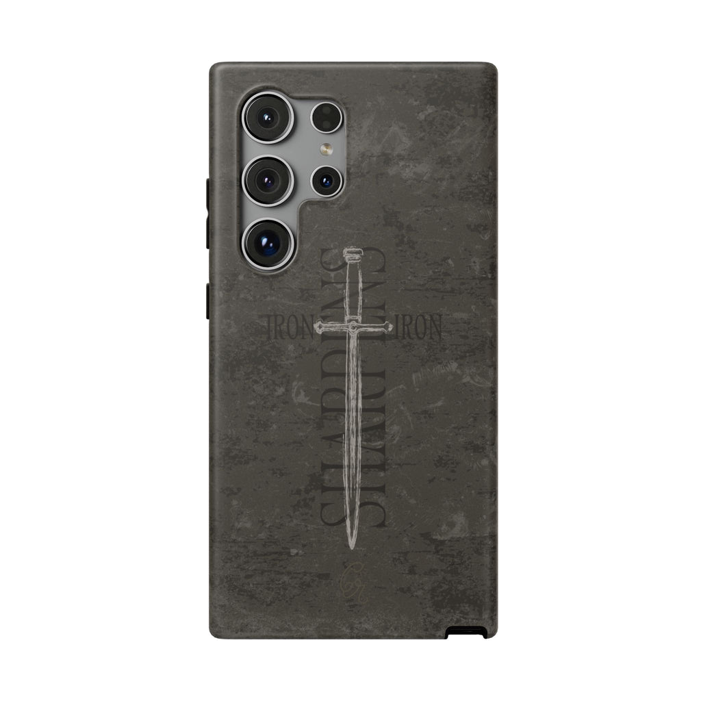 Iron Sharpens Iron Phone Case