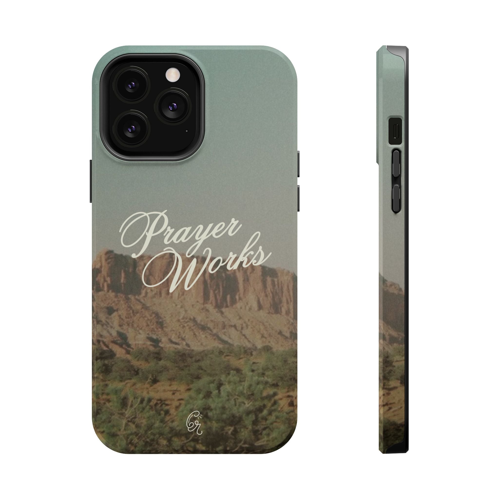 Prayer Works Phone Case | Magnetic Impact‑Resistant Christian iPhone Case