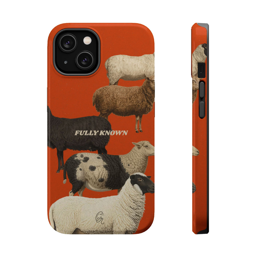 Red Fully Known Case | MagSafe, Impact-Resistant, iPhone Case