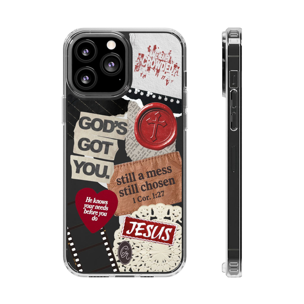 Still A Mess, Still Chosen Phone Case (Red) | MagSafe iPhone Case