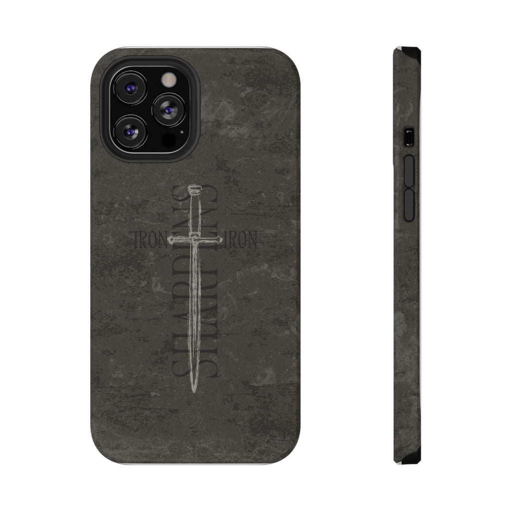 Iron Sharpens Iron Phone Case