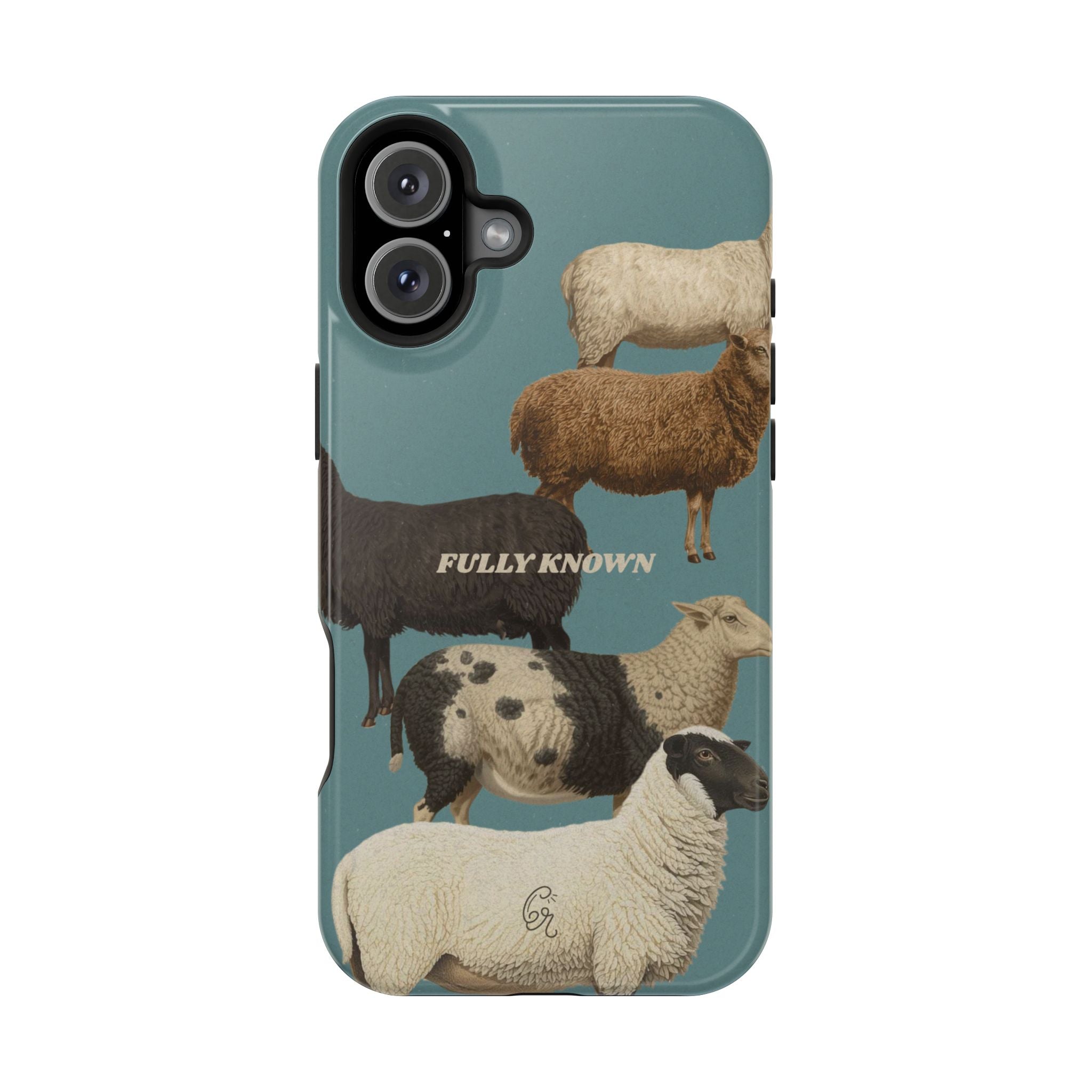 Blue Fully Known Case | MagSafe, Impact-Resistant, iPhone Case