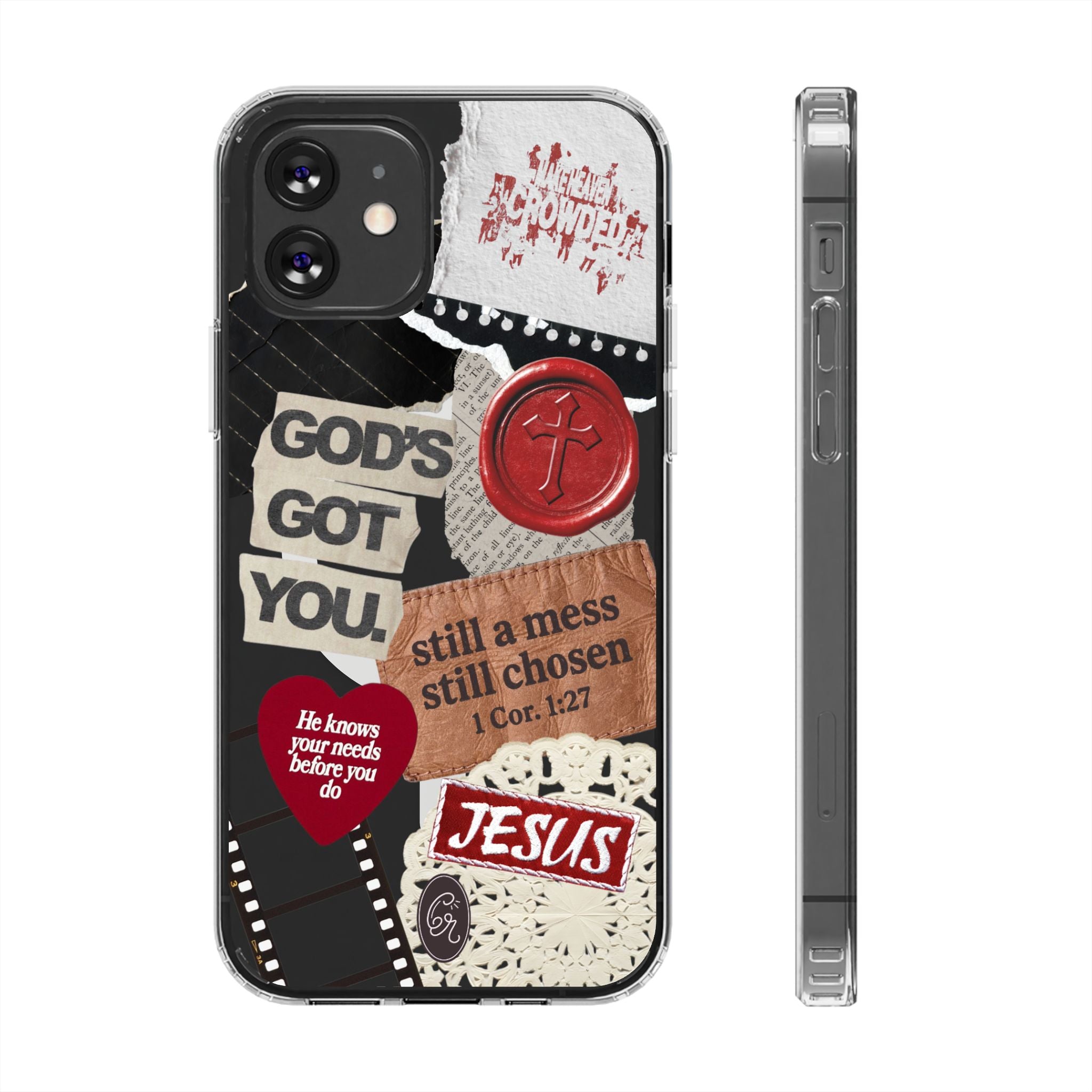 Still A Mess, Still Chosen Phone Case (Red) | MagSafe iPhone Case