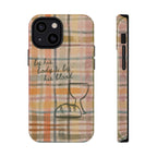 By his body & by his blood Phone Case | Christian matte Phone case