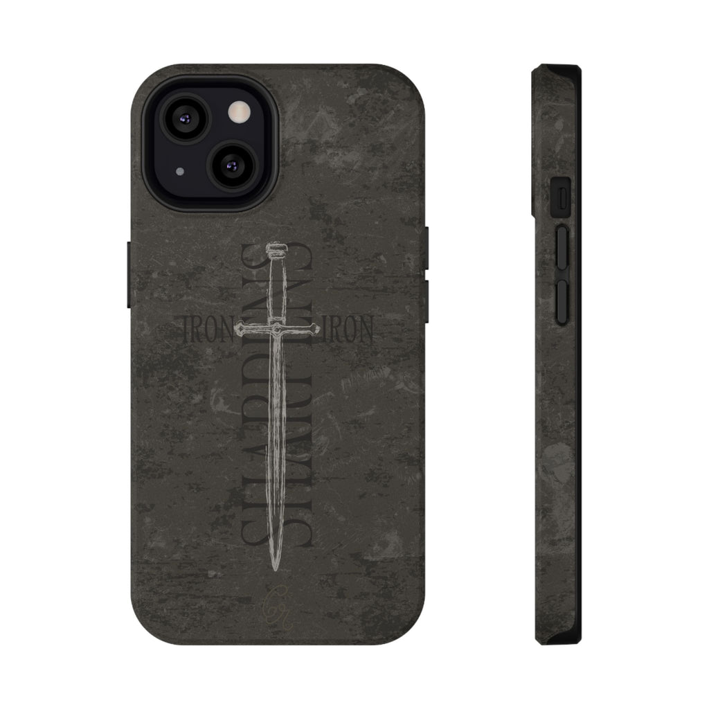 Iron Sharpens Iron Phone Case