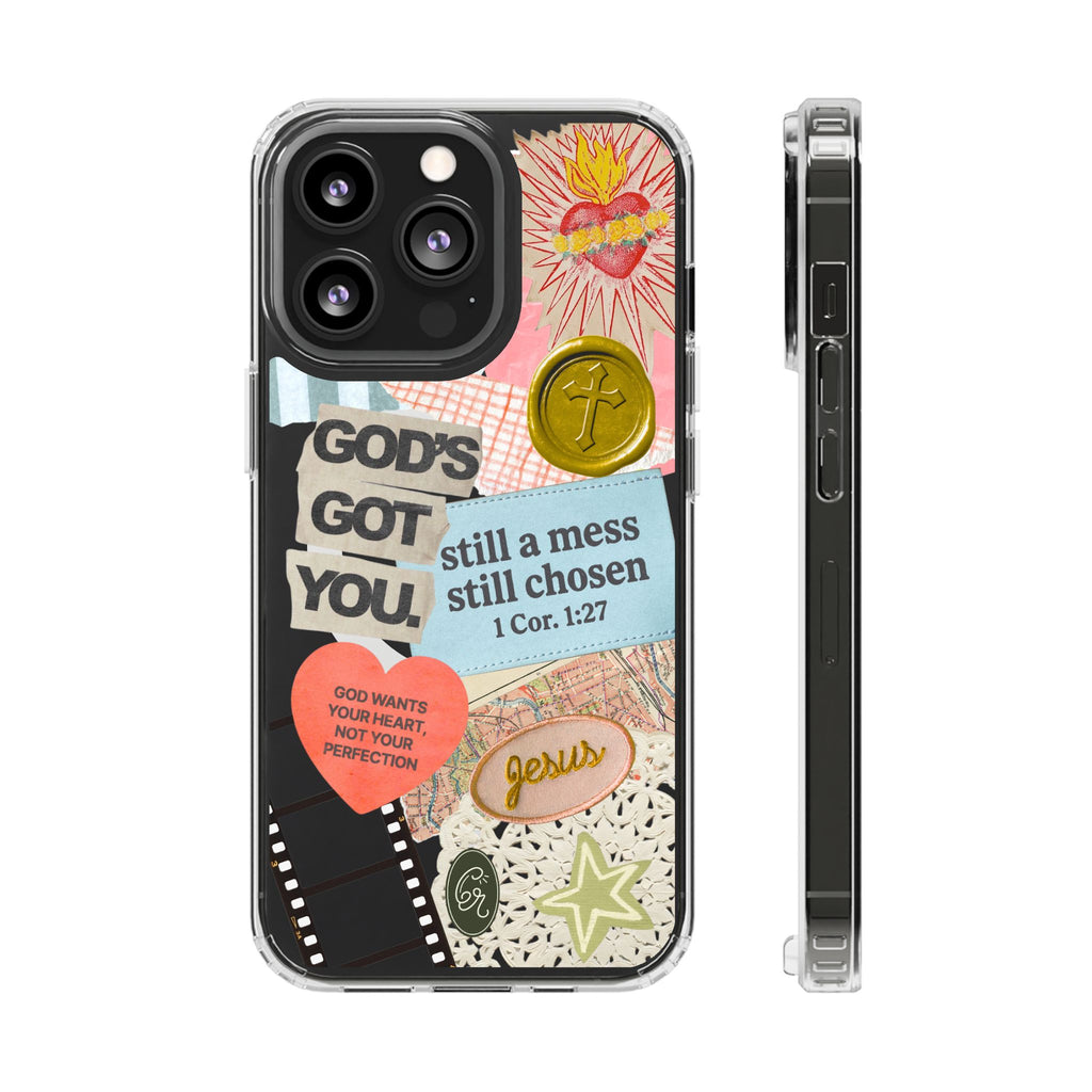Still A Mess, Still Chosen Phone Case (Colorful) | MagSafe iPhone Case