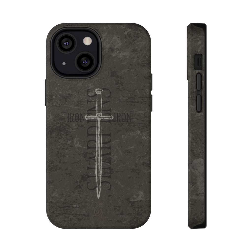 Iron Sharpens Iron Phone Case