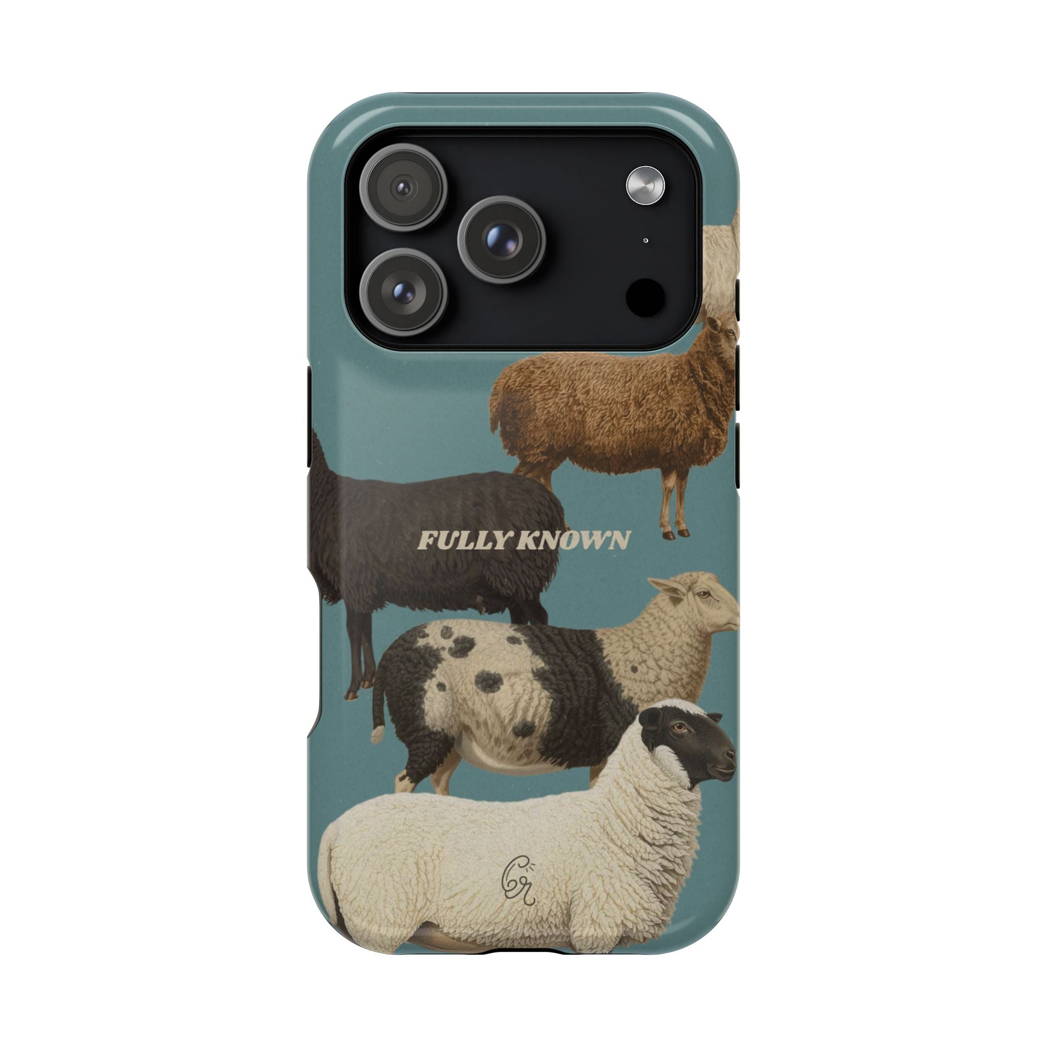 Blue Fully Known Case | MagSafe, Impact-Resistant, iPhone Case