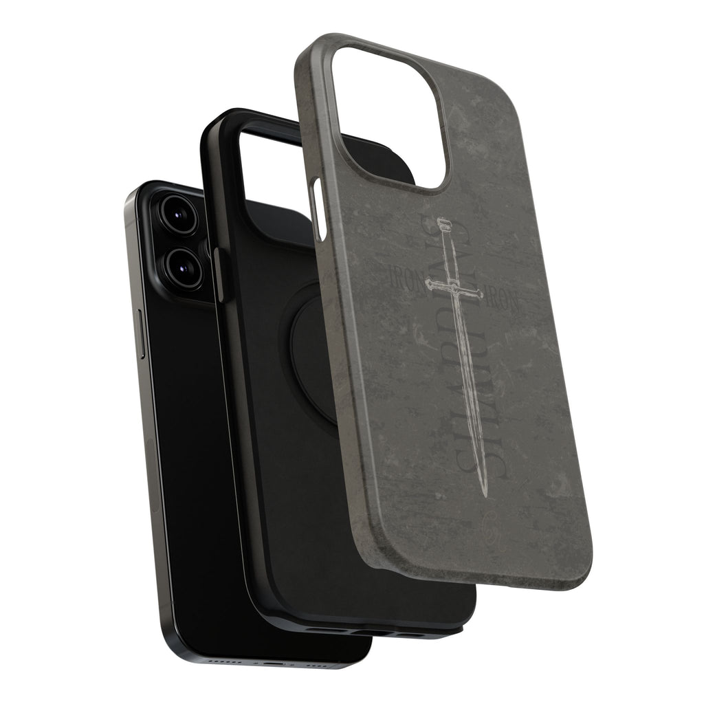 Iron Sharpens Iron Phone Case