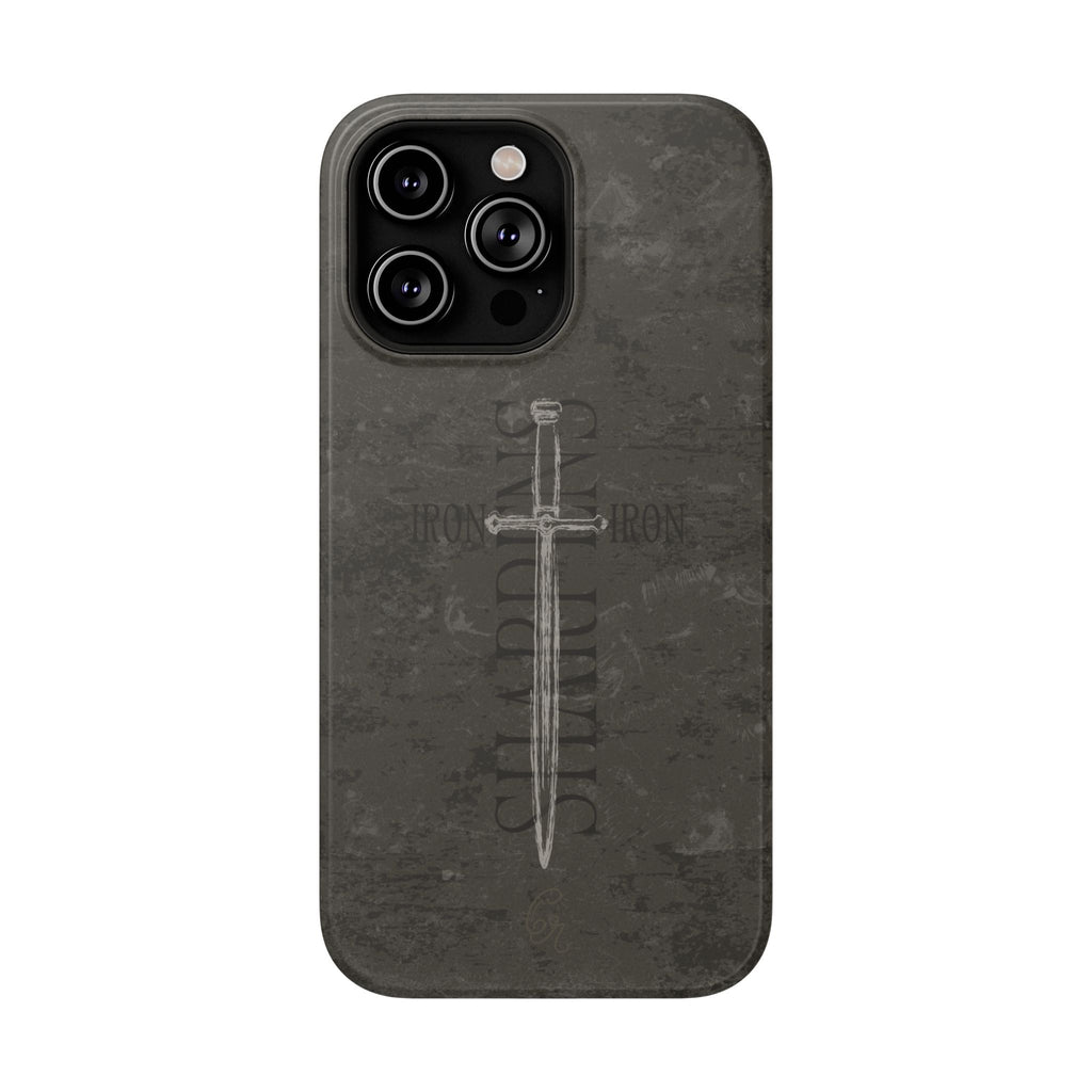 Iron Sharpens Iron Phone Case