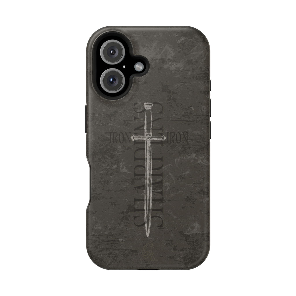 Iron Sharpens Iron Phone Case