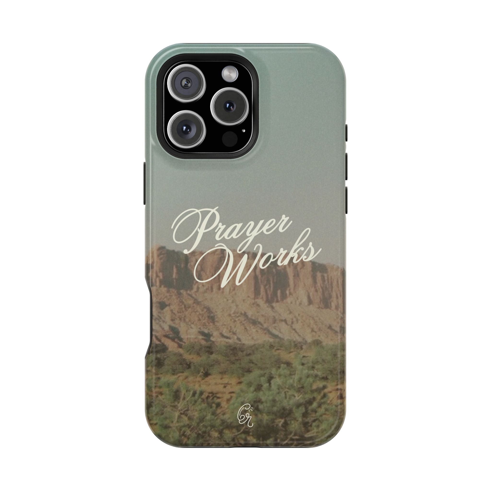 Prayer Works Phone Case | Magnetic Impact‑Resistant Christian iPhone Case