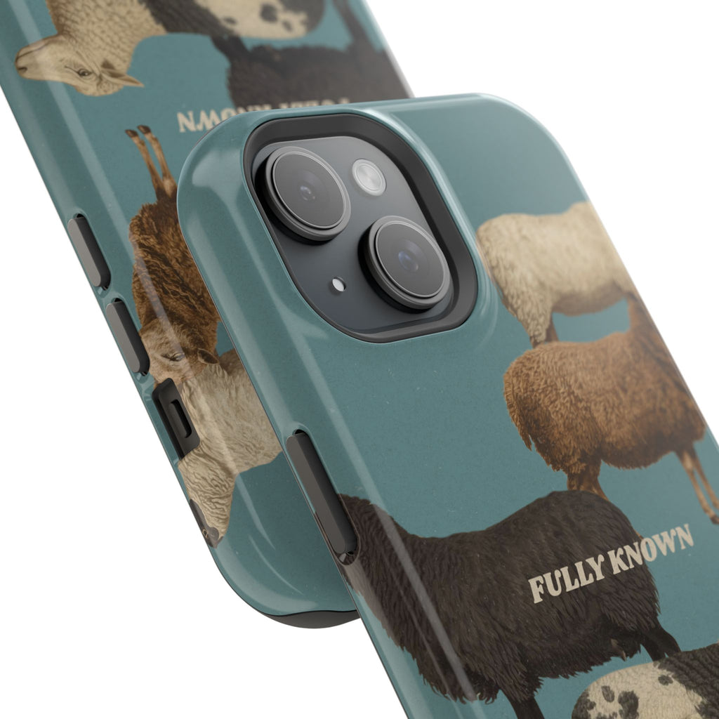 Blue Fully Known Case | MagSafe, Impact-Resistant, iPhone Case