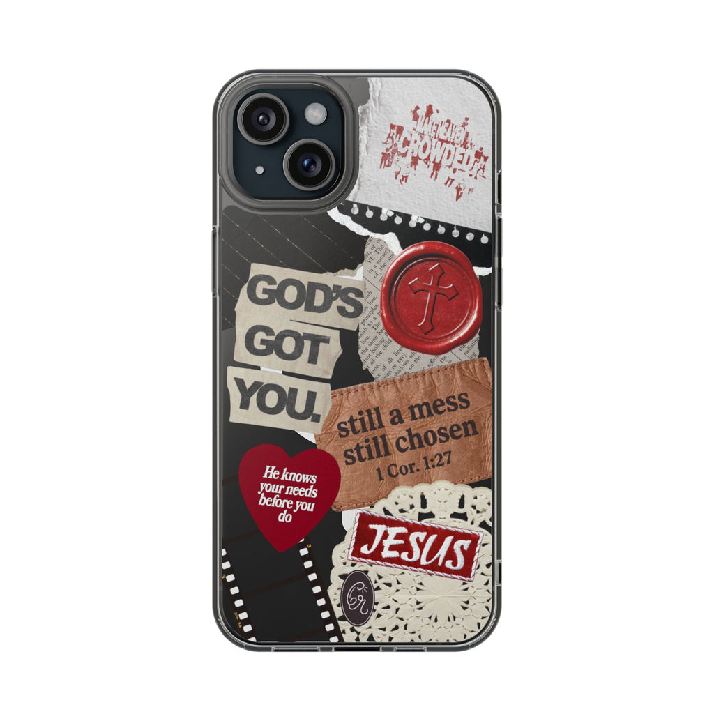 Still A Mess, Still Chosen Phone Case (Red) | MagSafe iPhone Case