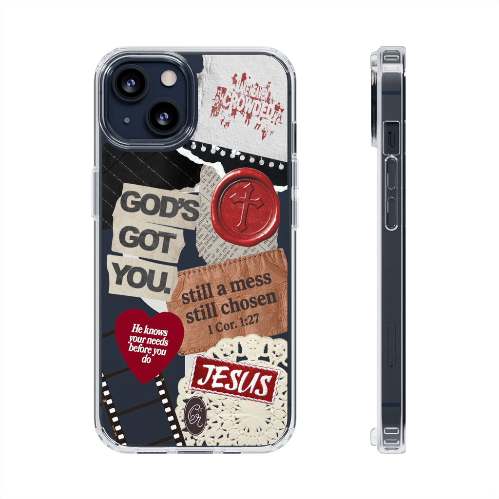 Still A Mess, Still Chosen Phone Case (Red) | MagSafe iPhone Case