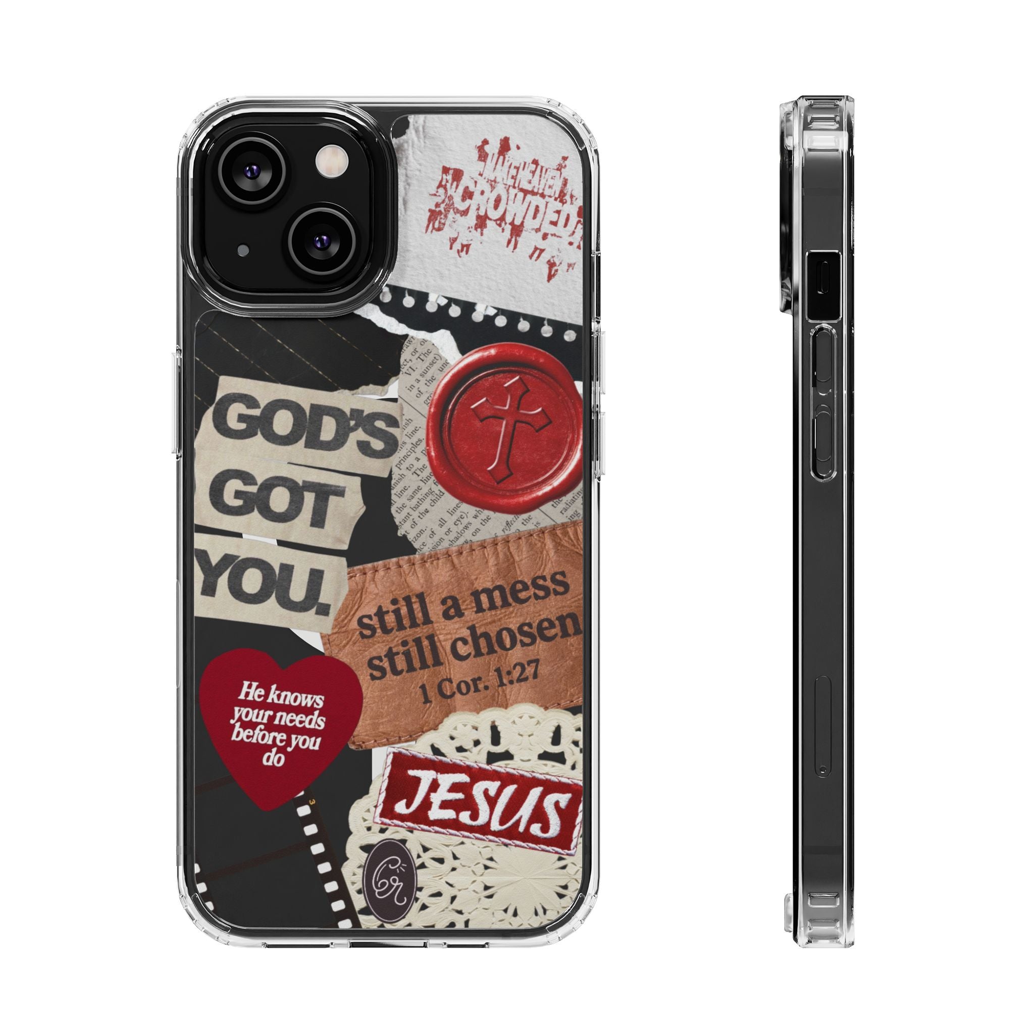 Still A Mess, Still Chosen Phone Case (Red) | MagSafe iPhone Case
