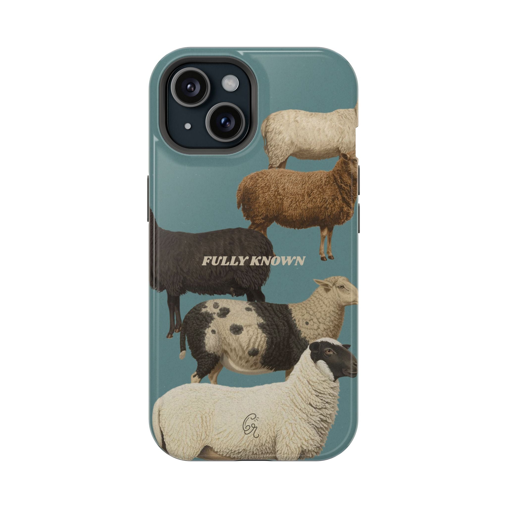 Blue Fully Known Case | MagSafe, Impact-Resistant, iPhone Case