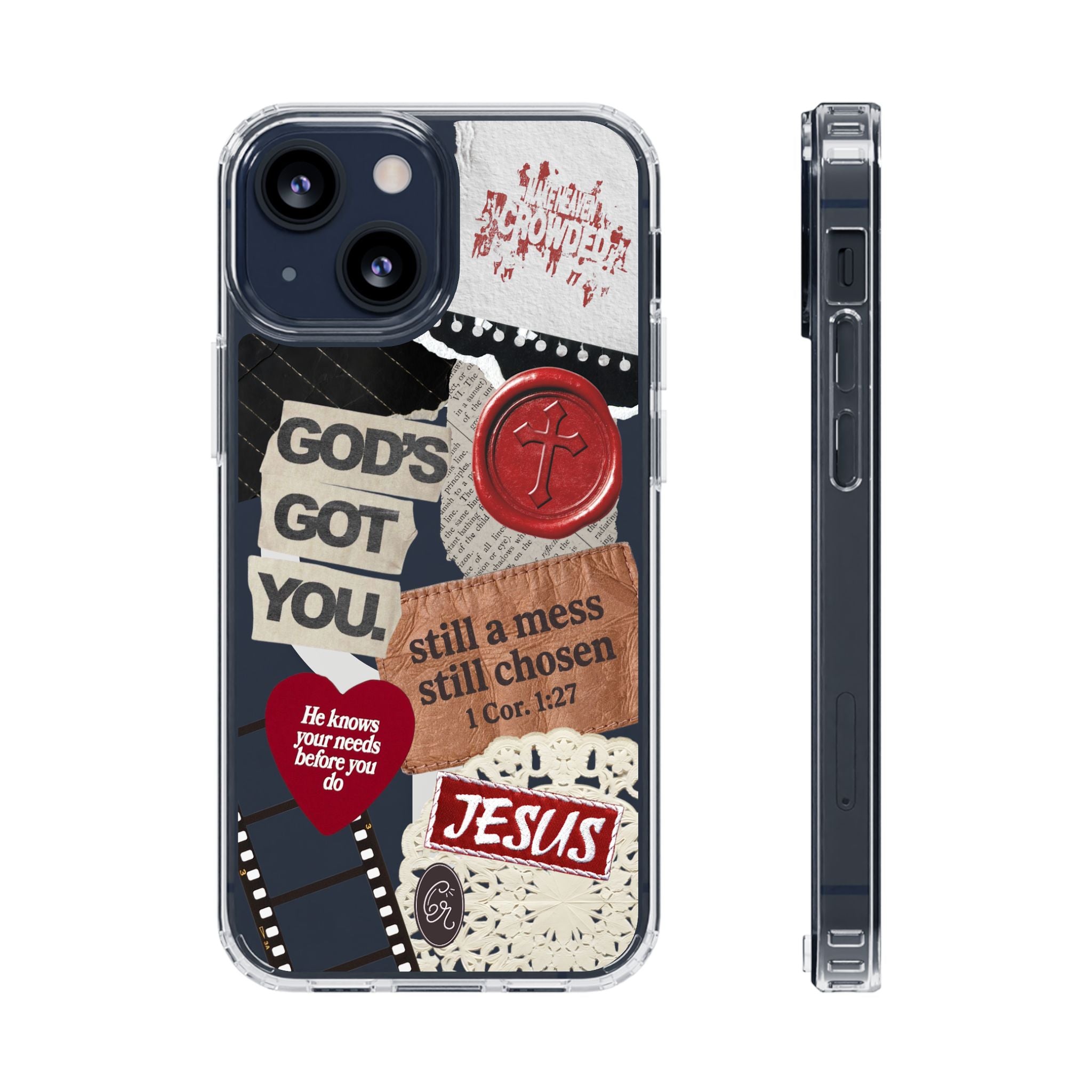 Still A Mess, Still Chosen Phone Case (Red) | MagSafe iPhone Case