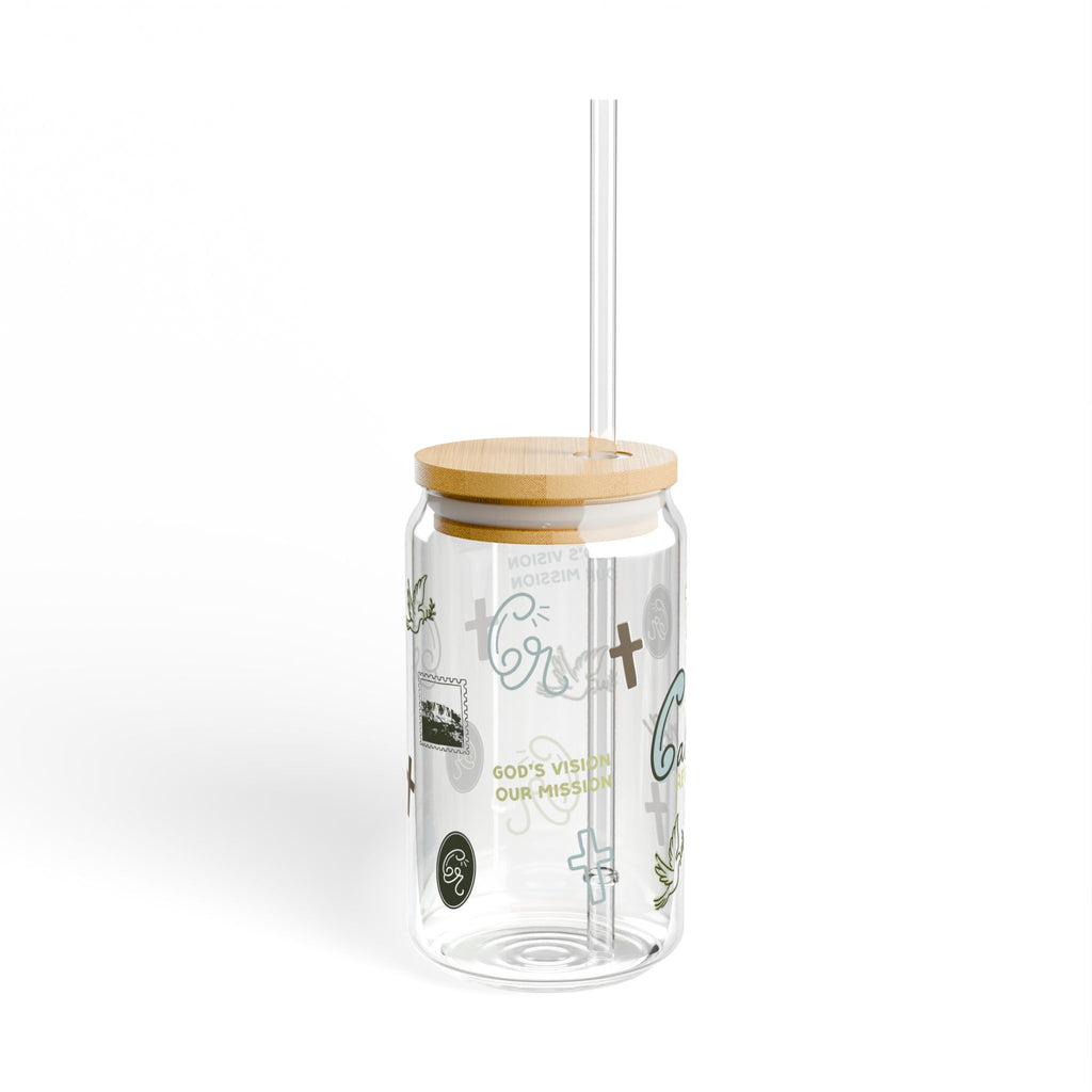 Calling Revival 16oz Glass Sipper — Coffee, Tea & Beverage Cup