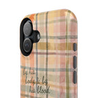 By his body & by his blood Phone Case | Christian matte Phone case