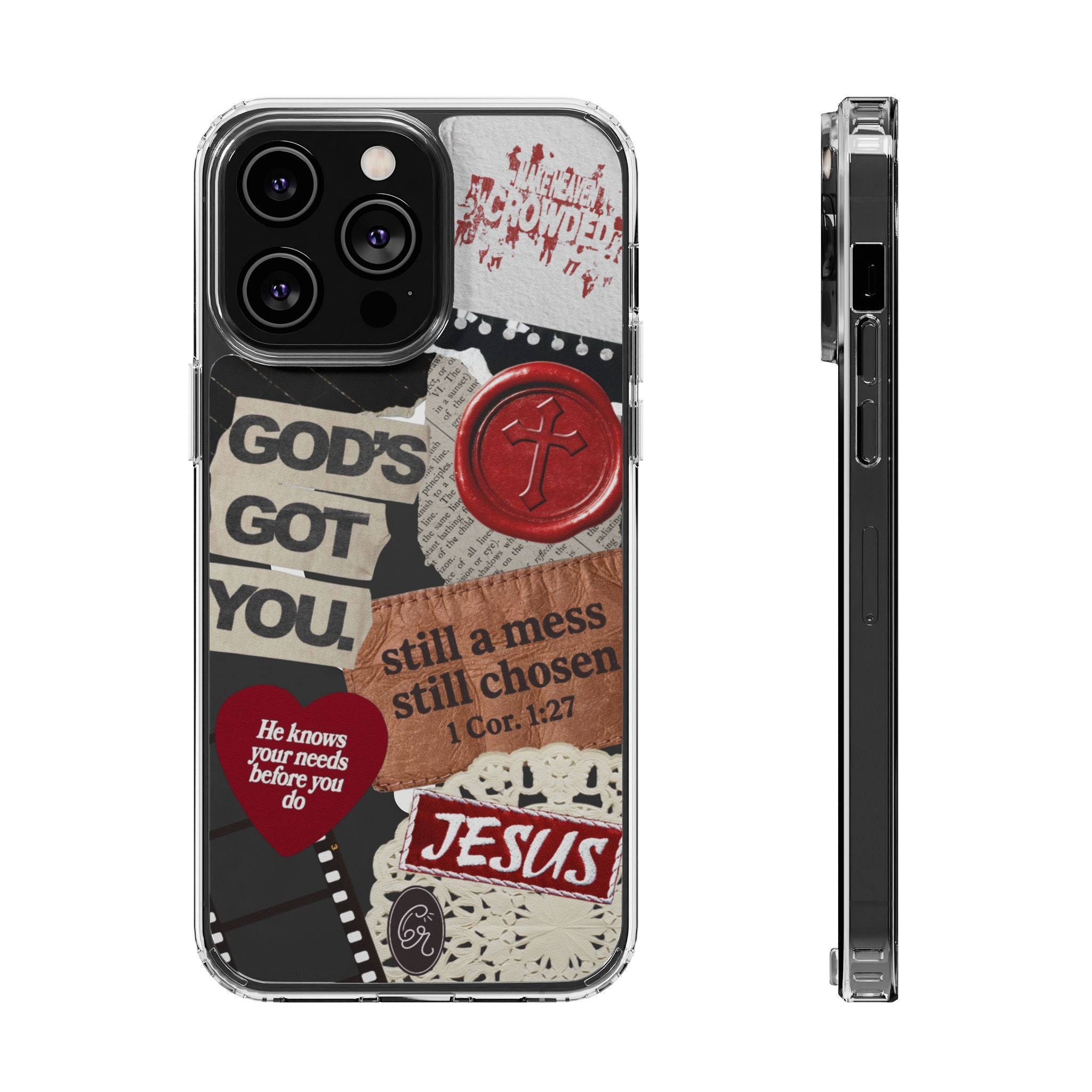 Still A Mess, Still Chosen Phone Case (Red) | MagSafe iPhone Case