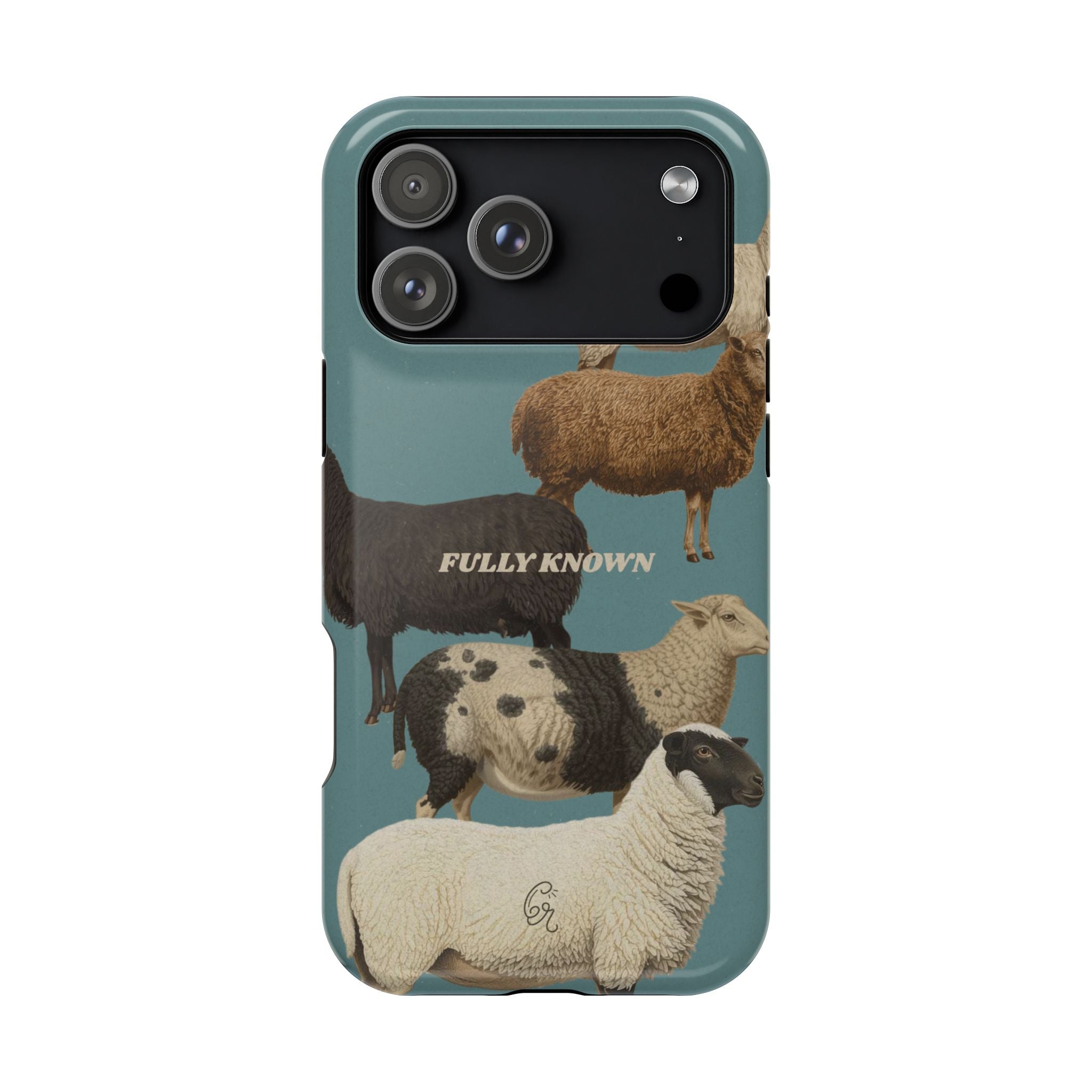 Blue Fully Known Case | MagSafe, Impact-Resistant, iPhone Case