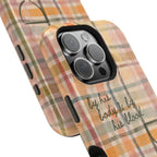 By his body & by his blood Phone Case | Christian matte Phone case