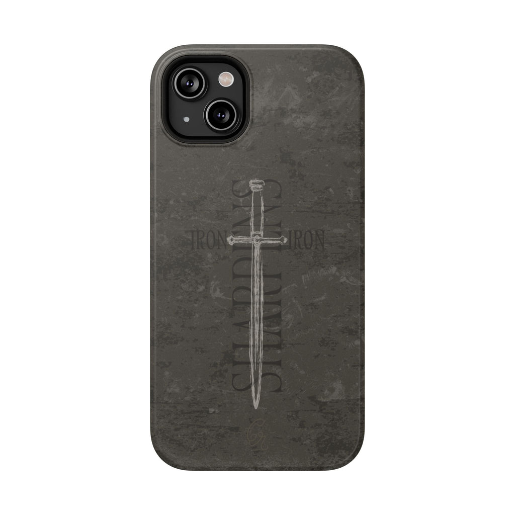 Iron Sharpens Iron Phone Case