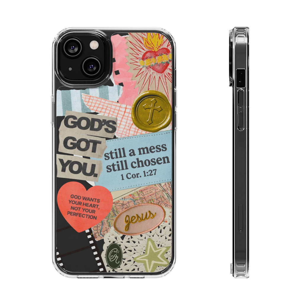 Still A Mess, Still Chosen Phone Case (Colorful) | MagSafe iPhone Case