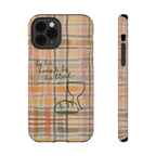 By his body & by his blood Phone Case | Christian matte Phone case