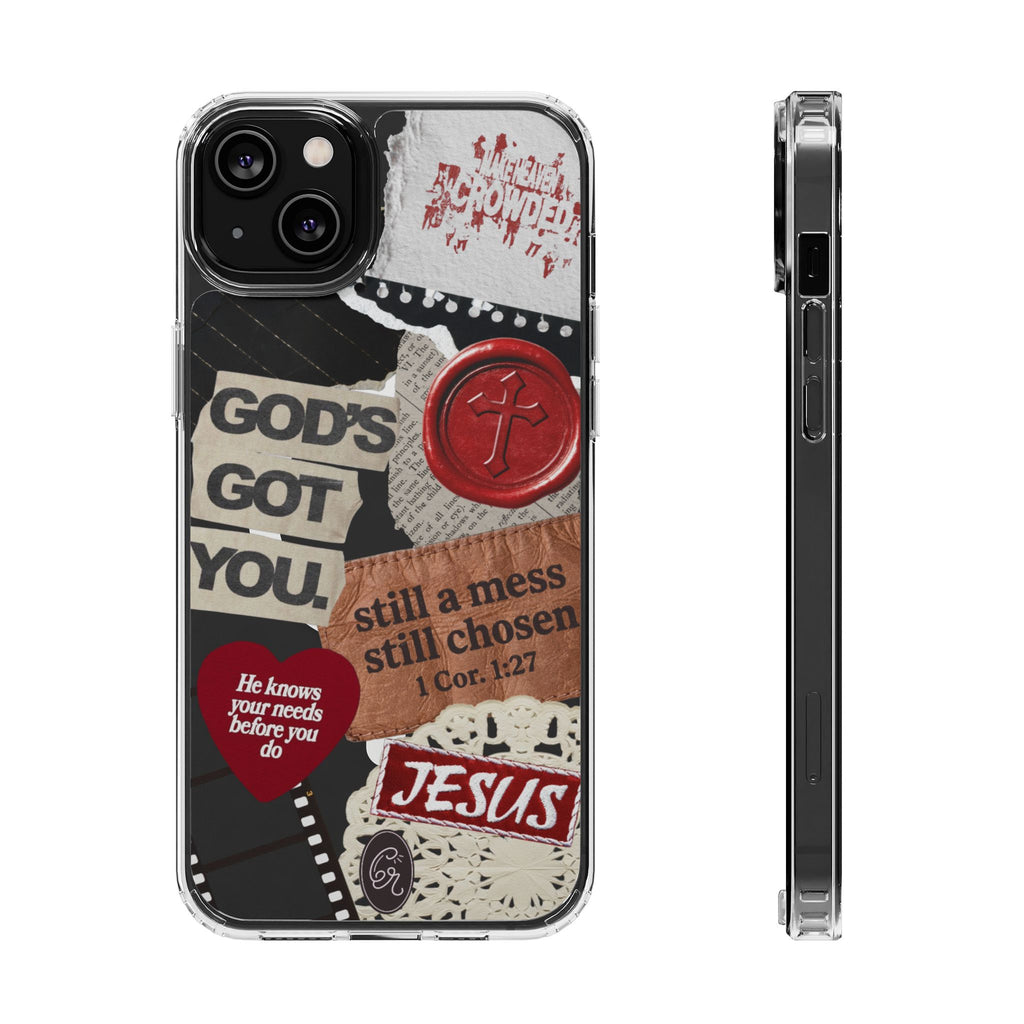 Still A Mess, Still Chosen Phone Case (Red) | MagSafe iPhone Case