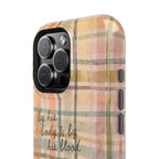 By his body & by his blood Phone Case | Christian matte Phone case