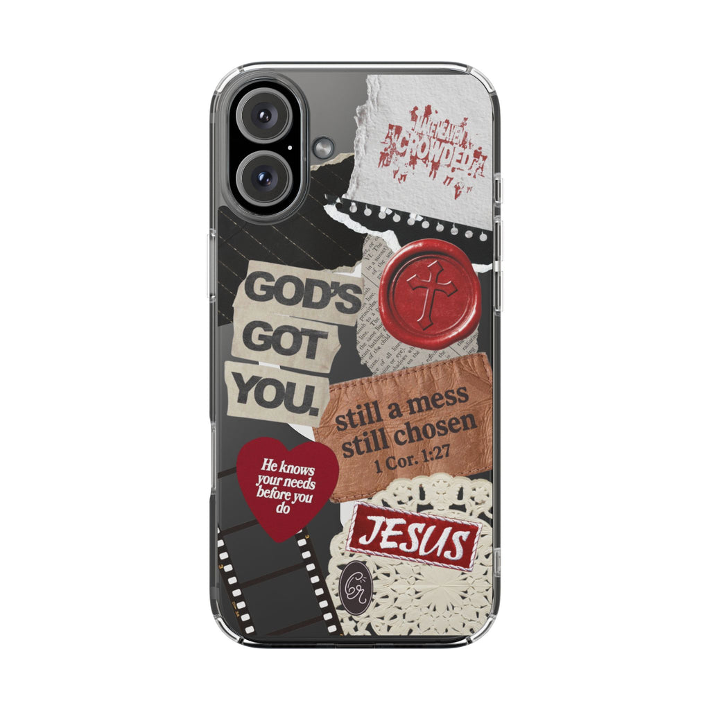 Still A Mess, Still Chosen Phone Case (Red) | MagSafe iPhone Case