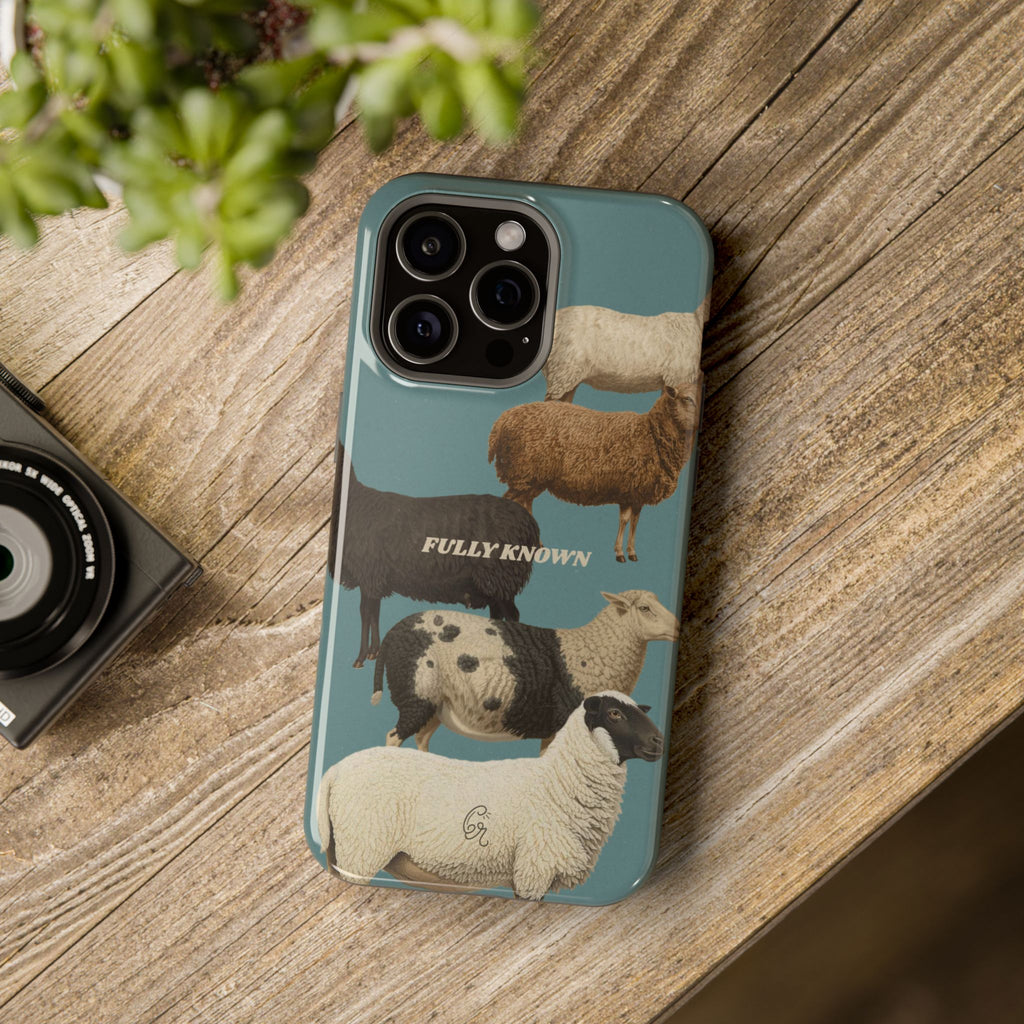 Blue Fully Known Case | MagSafe, Impact-Resistant, iPhone Case