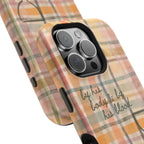 By his body & by his blood Phone Case | Christian matte Phone case