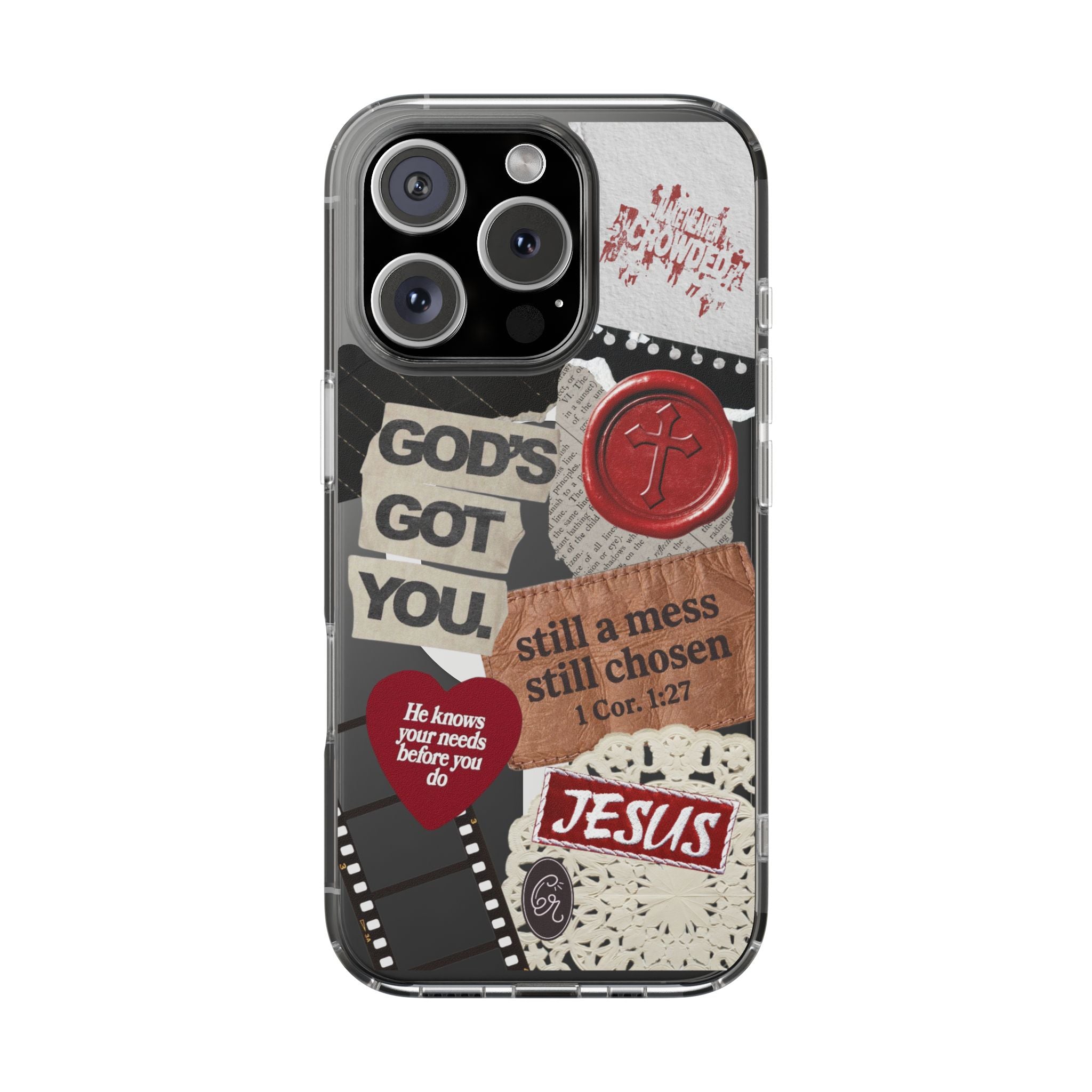 Still A Mess, Still Chosen Phone Case (Red) | MagSafe iPhone Case