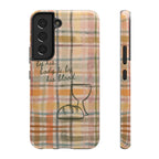 By his body & by his blood Phone Case | Christian matte Phone case