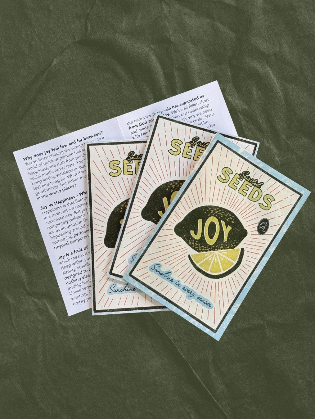 Spirited Seeds of Joy
