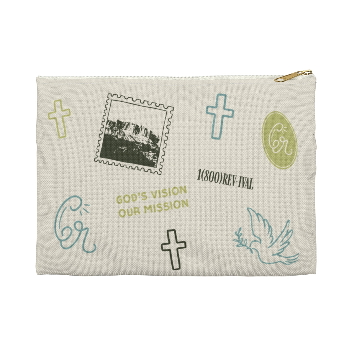 Christian Gospel Tract Pouch | Organizer for Tracts in Bags & Purses